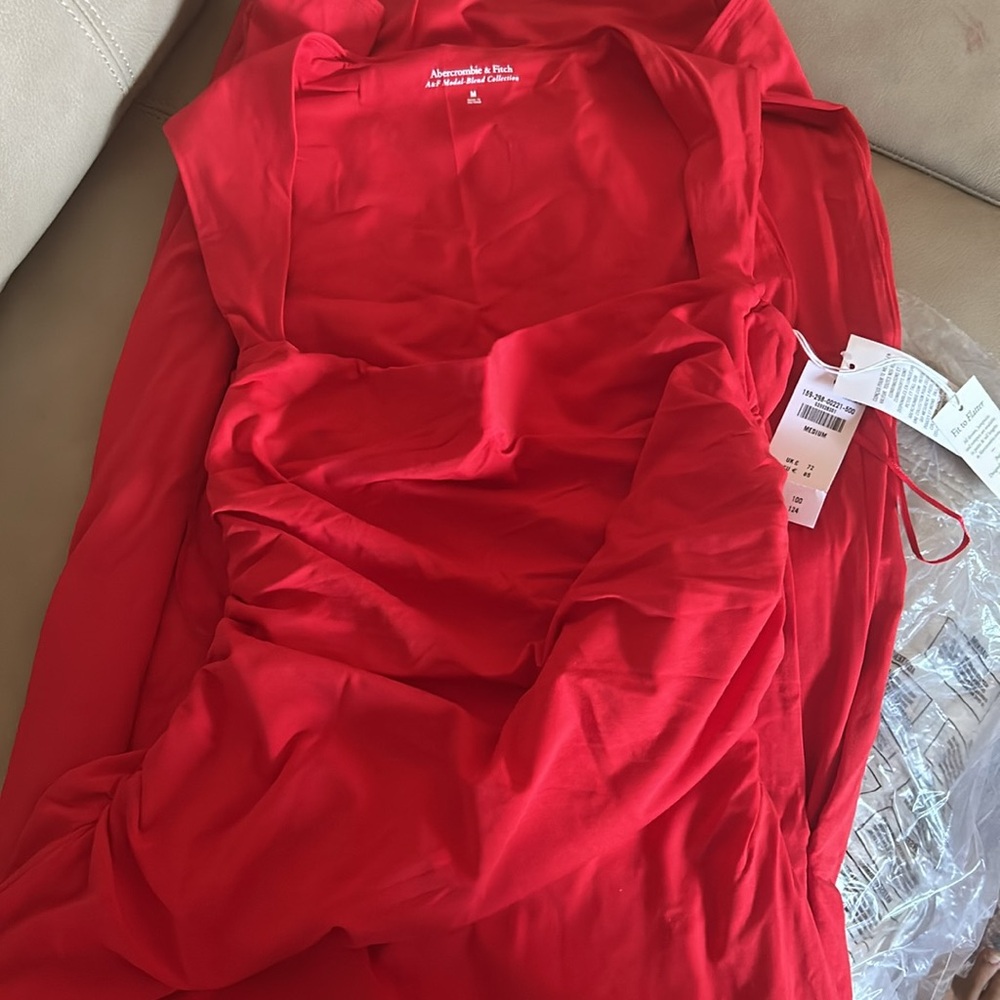 Abercrombie & Fitch Red Dress